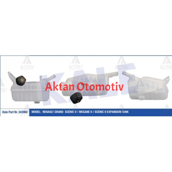 YEDEK SU DEPOSU MEGANE II / SCÉNIC II 03= (KAPAKLI)